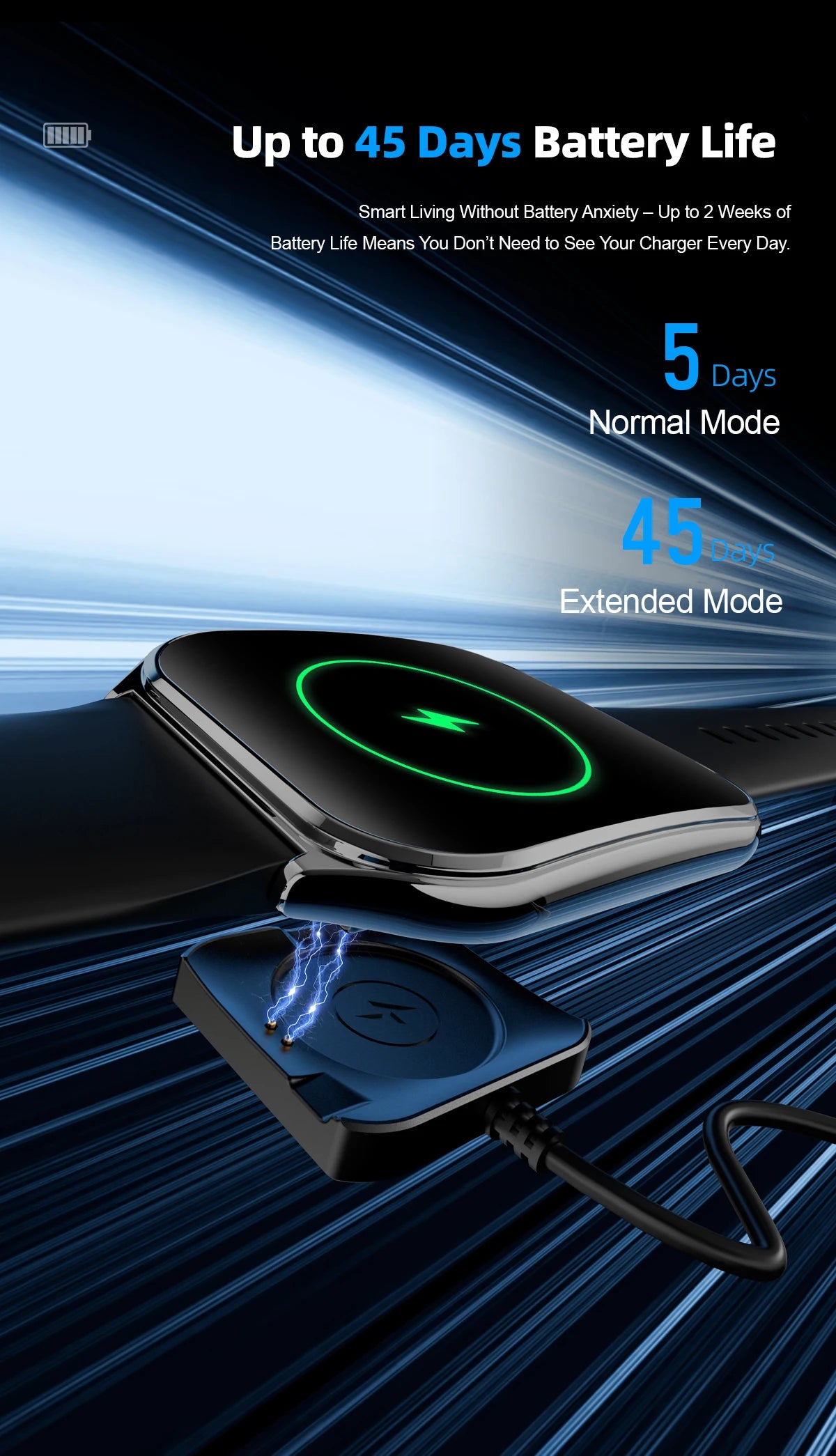 Reloj Inteligente Ultrafino Bluetooth IP68 Salud
