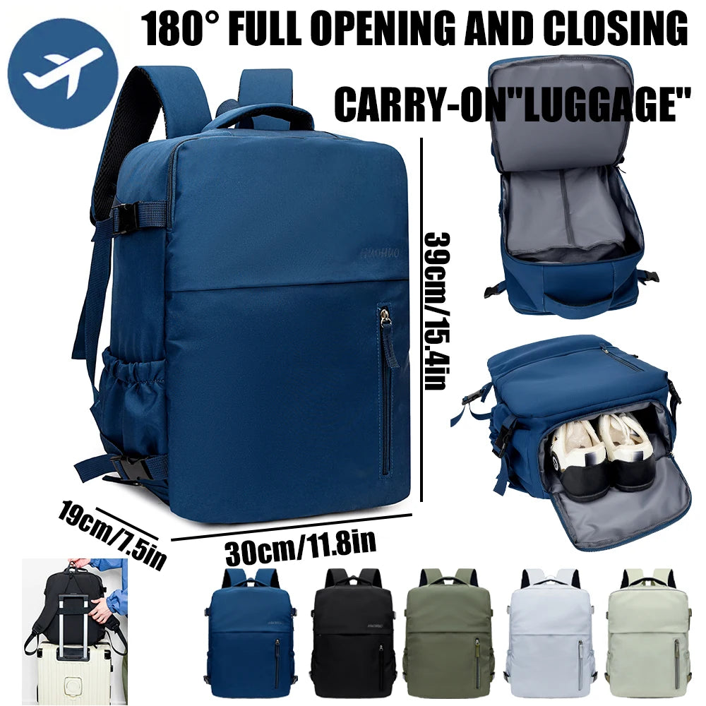 Mochila de Viaje 40x30x20 cm Compatible con Ryanair, Easyjet y Wizardair