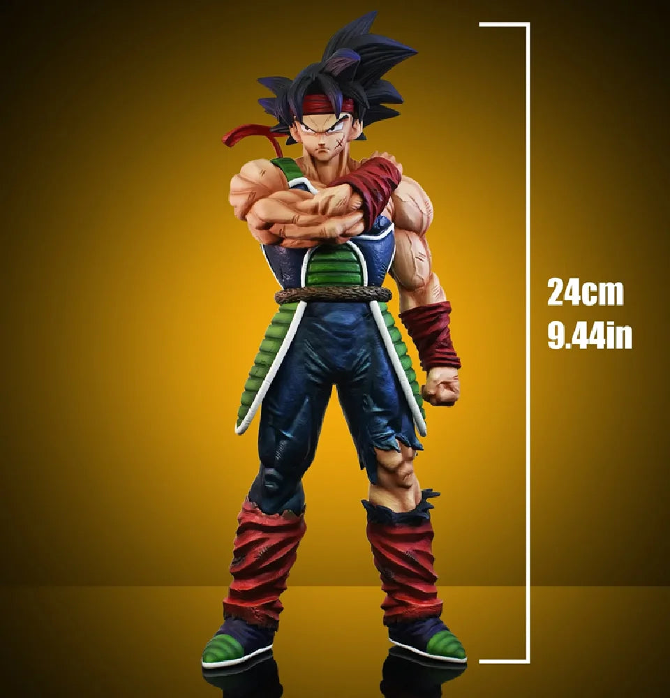 Dragon Ball Badak 24cm Anime Z muñeca colección modelo estatua juguete para regalo 9,4 pulgadas