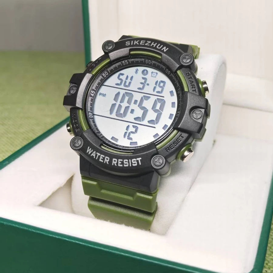Reloj Digital Deportivo Resistente al Agua Hombre