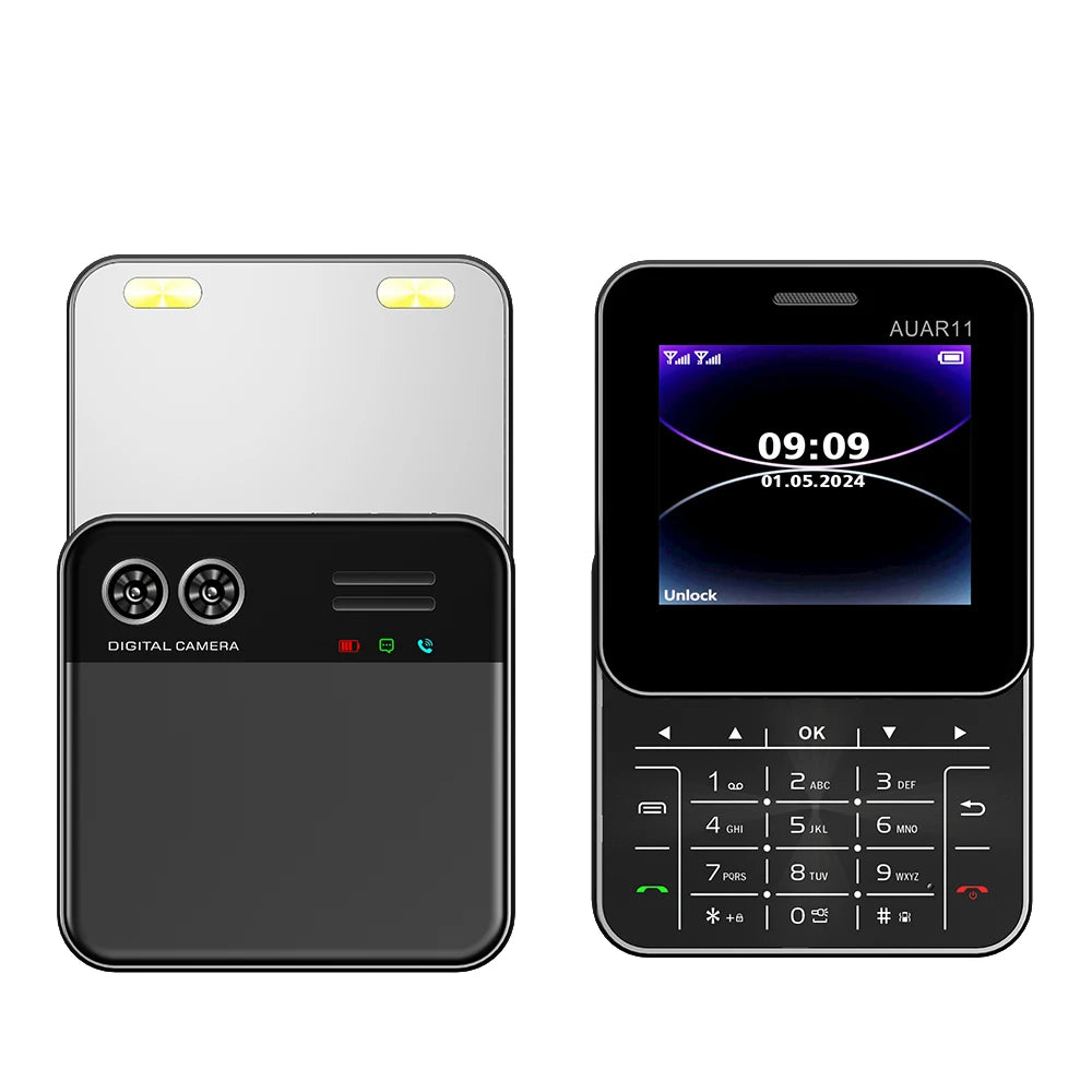 Teléfono SERVO AUAR11 Dual SIM 2G GSM Pantalla Giratoria 2.4"