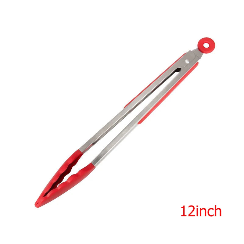 Pinzas de cocina de silicona premium sin BPA 9/12 pulgadas