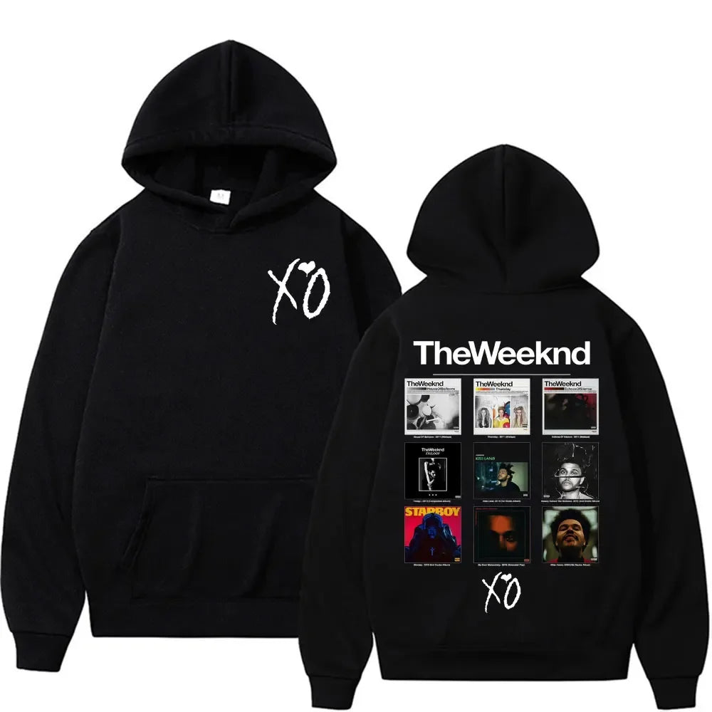 Buzo con Capucha The Weeknd | Hoodie Gráfico Unisex Hip Hop