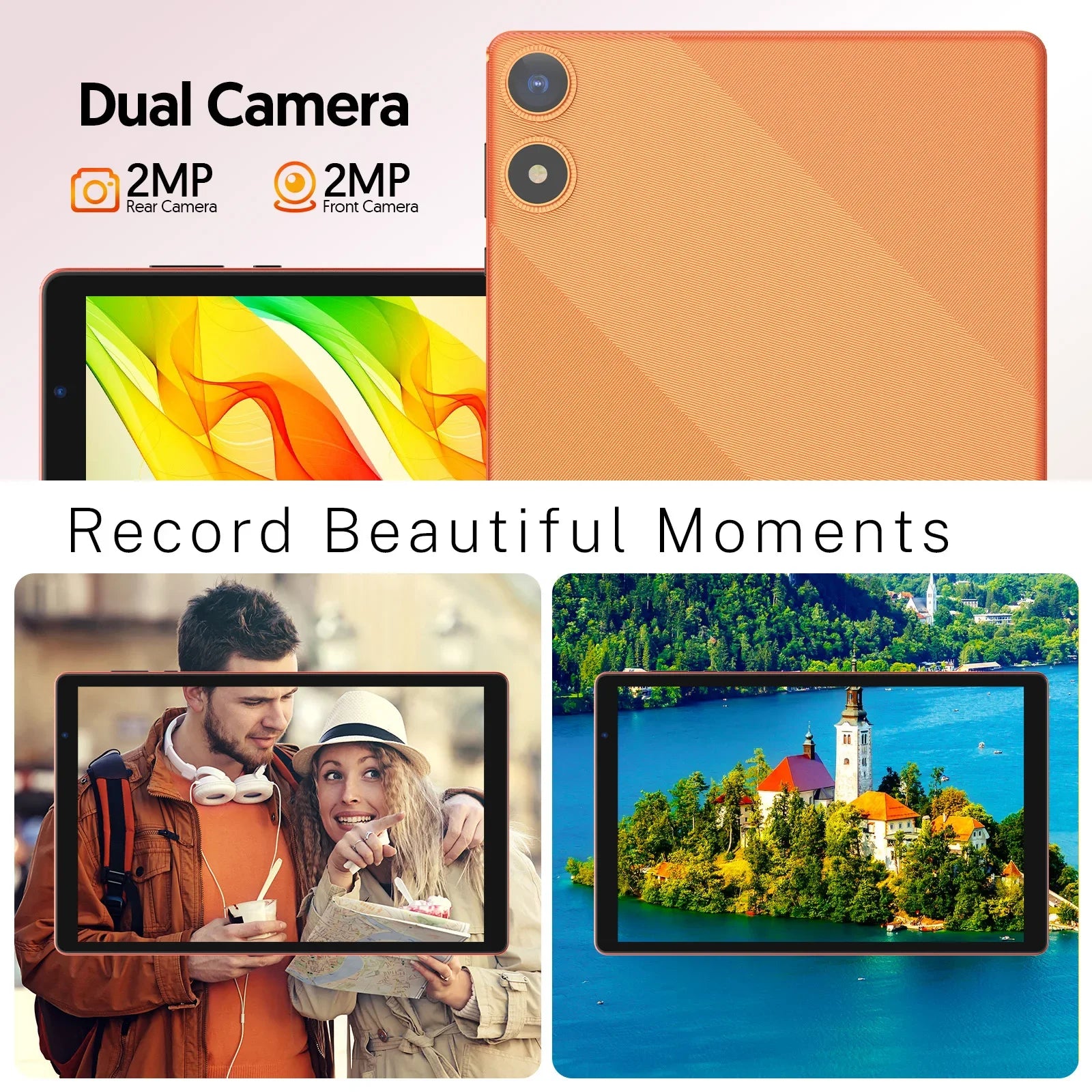 Tableta Android 16 de 10.0 Pulgadas |   Compatible con Google Play |   Procesador de Cinco Núcleos |   Cámaras Duales |   8 (3+5) GB de RAM + 32 GB de ROM |   6000mAh