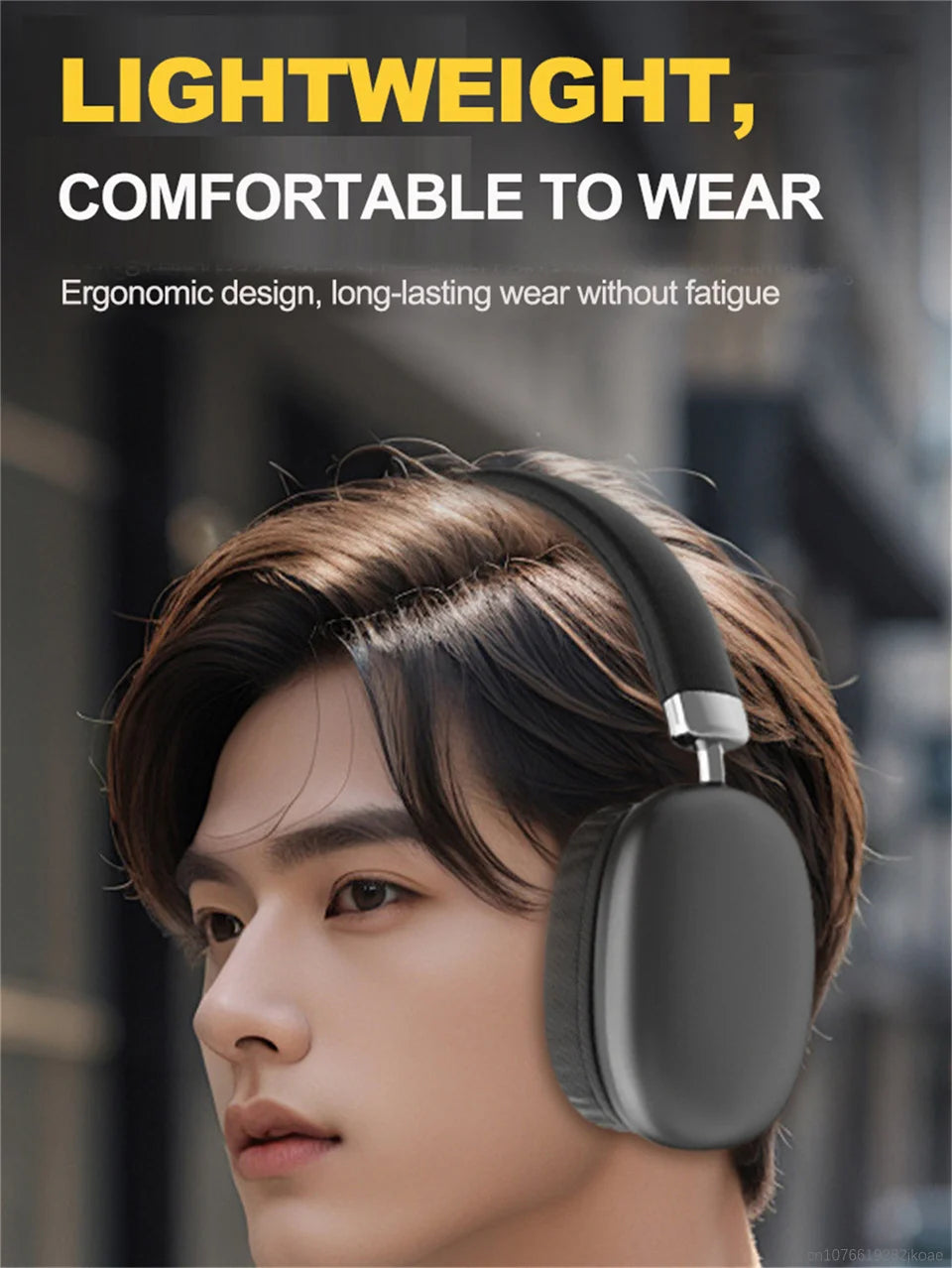 Auriculares Bluetooth 5.3 con Micrófono HD para Llamadas, Auriculares Inalámbricos Over-Ear, Auriculares HiFi Estéreo para Juegos y Música, B40 Larga Duración en Espera, BT1632