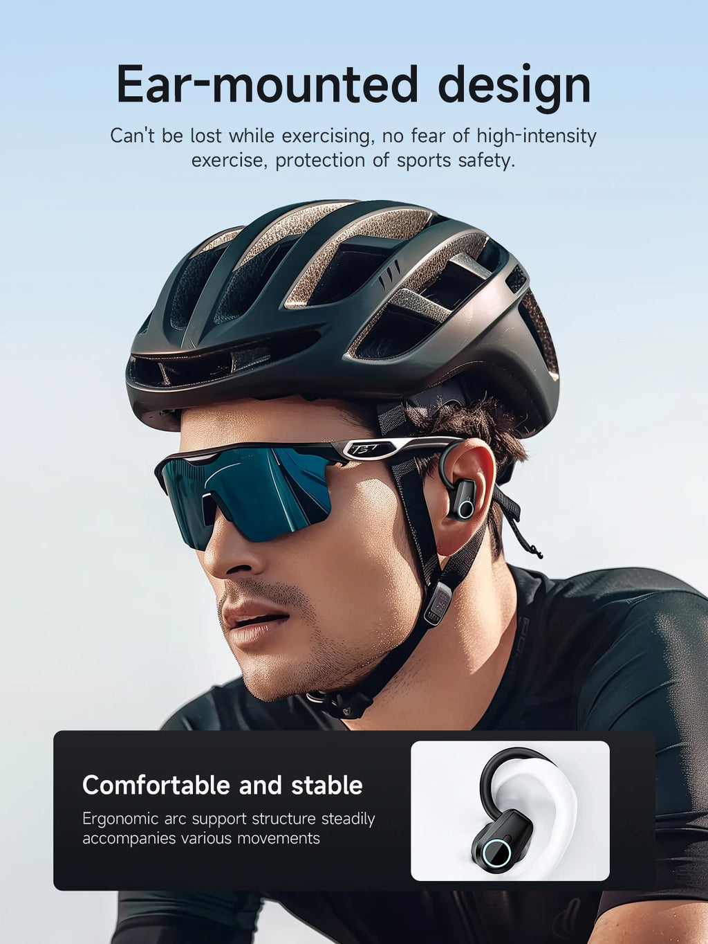 HOCO EQ8 Auriculares Bluetooth 5.3 Pantalla LED HiFi