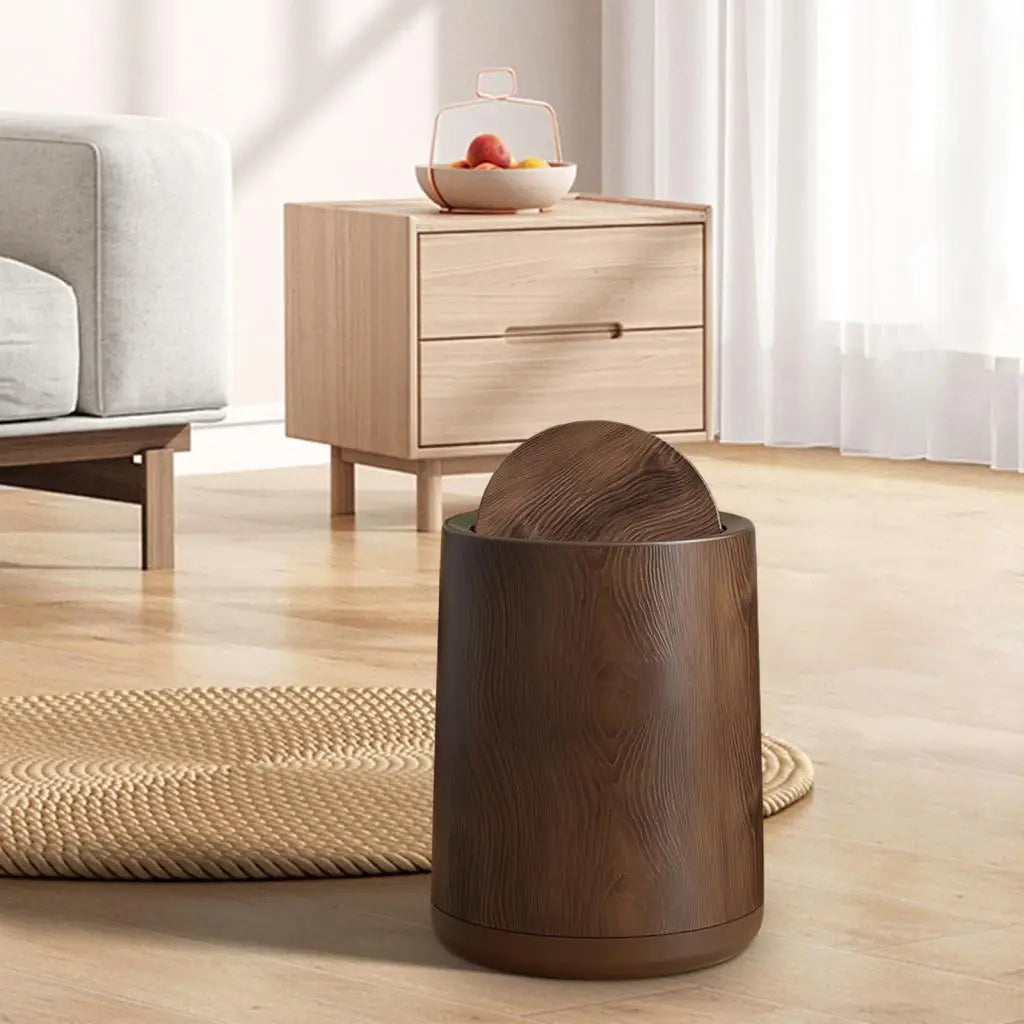 Cubo de basura para baño, cubo de basura para el hogar, dormitorio, dormitorio