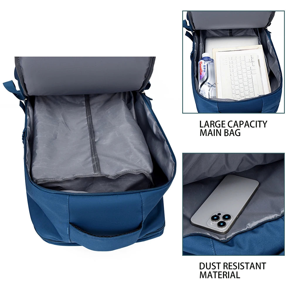 Mochila de Viaje 40x30x20 cm Compatible con Ryanair, Easyjet y Wizardair