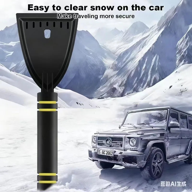 Rascador de hielo para coche, pala para quitar nieve, parabrisas de invierno, ventana, herramienta de raspado para limpieza de nieve, rompedor de hielo automático, pala para nieve