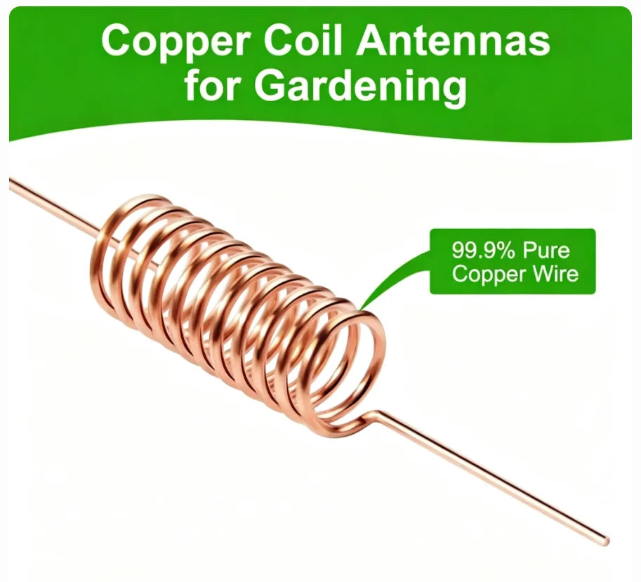 Estacas de Cobre con Anillos Tensoriales para Jardín