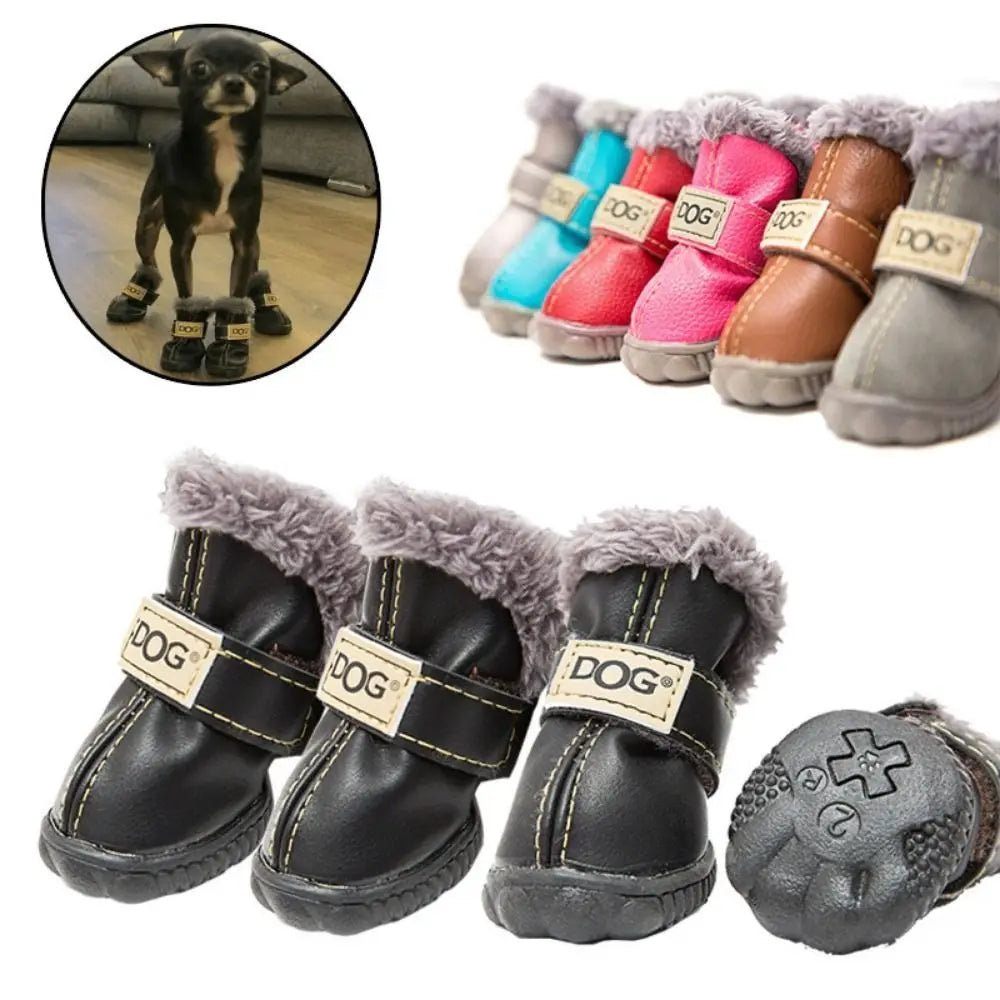 Botas de Invierno para Perros | Impermeables Antideslizantes x4