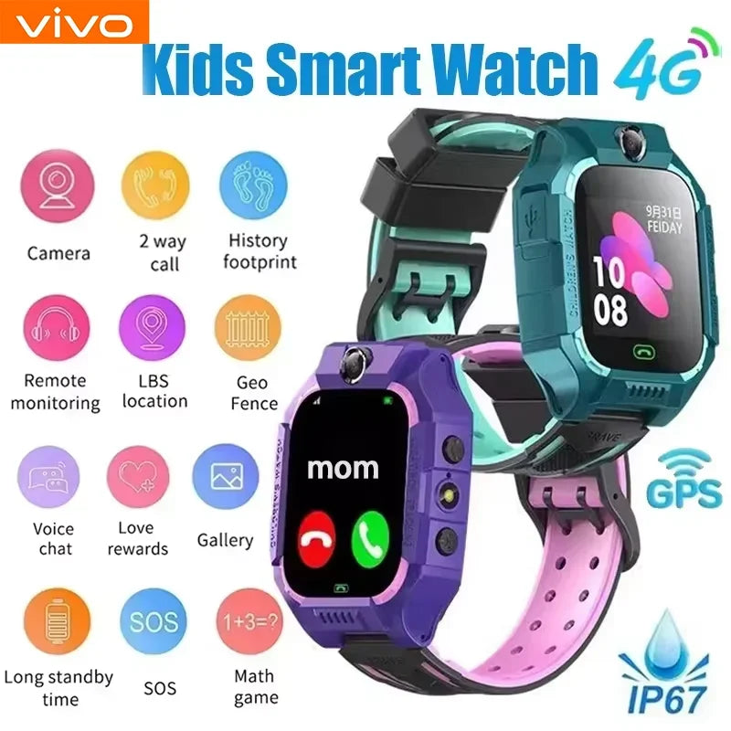 Reloj Inteligente VIVO Niños GPS 4G SOS