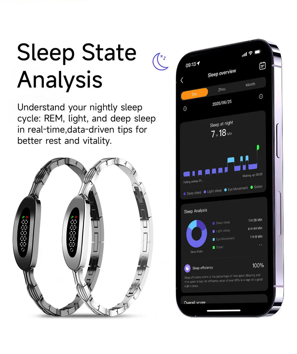 Reloj Inteligente Deportivo de Lujo para Mujer