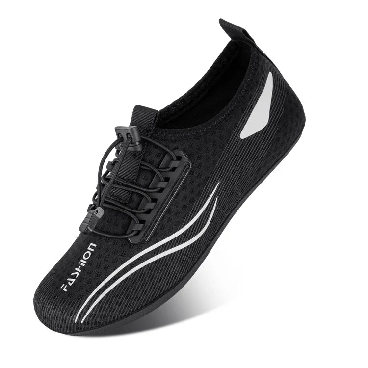 Zapatos acuáticos ligeros a la moda para hombre, zapatos de playa transpirables para mujer, zapatos de Yoga Unisex antideslizantes flexibles, zapatillas de agua de secado rápido