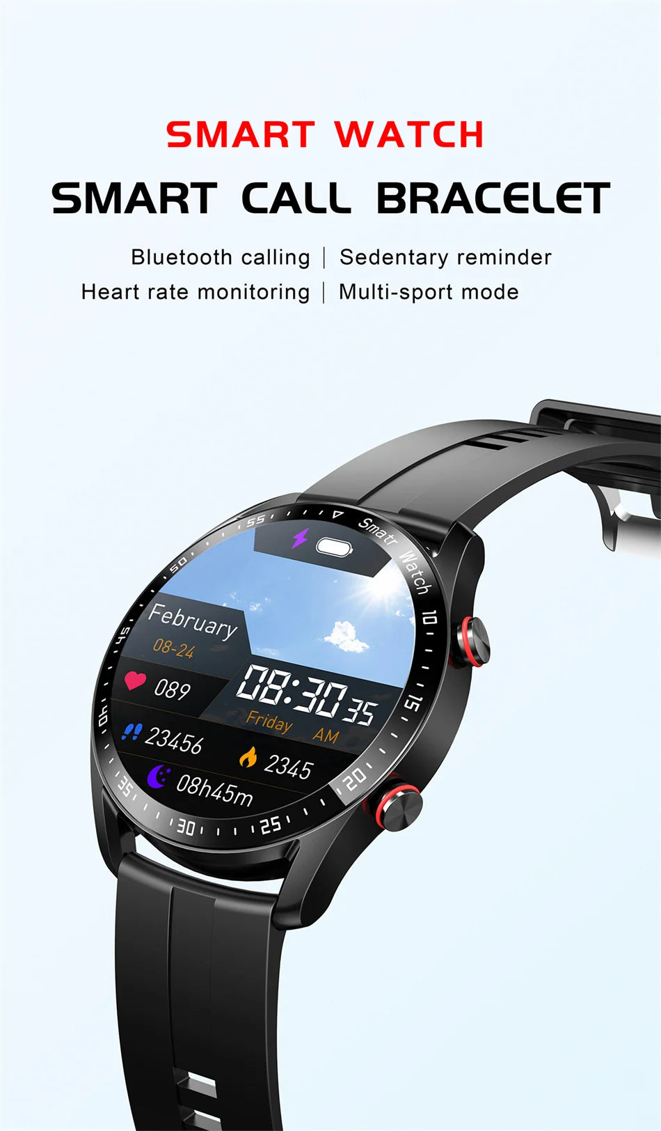 Reloj Inteligente HW20 ECG+PPG Bluetooth