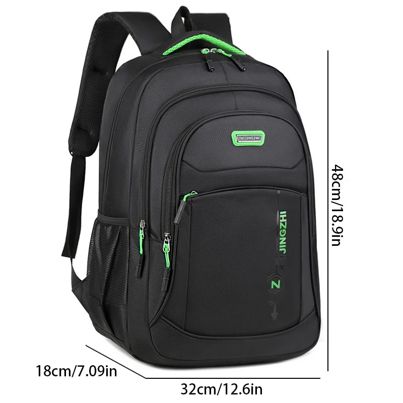 Mochila de ocio, mochila con múltiples bolsillos, bolsa duradera para ordenador portátil, mochila de viaje de moda, mochila para desplazamientos de negocios