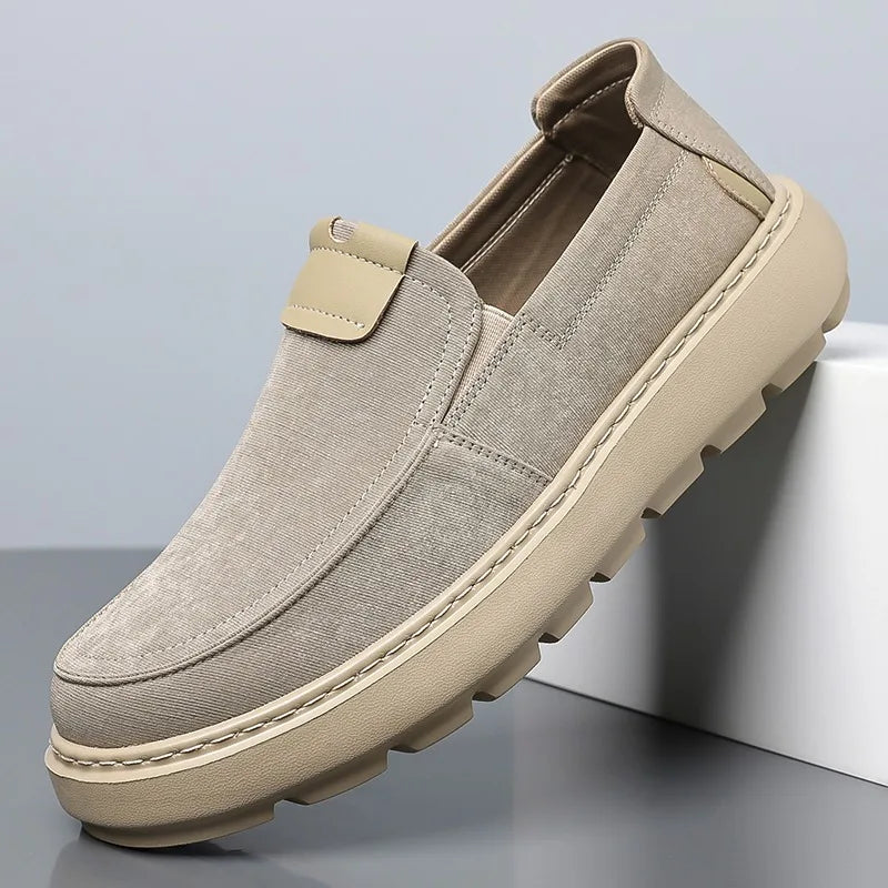 Mocasines informales transpirables para hombre sin cordones