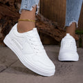 Zapatillas Informales Blancas para Mujer | Planas y Transpirables