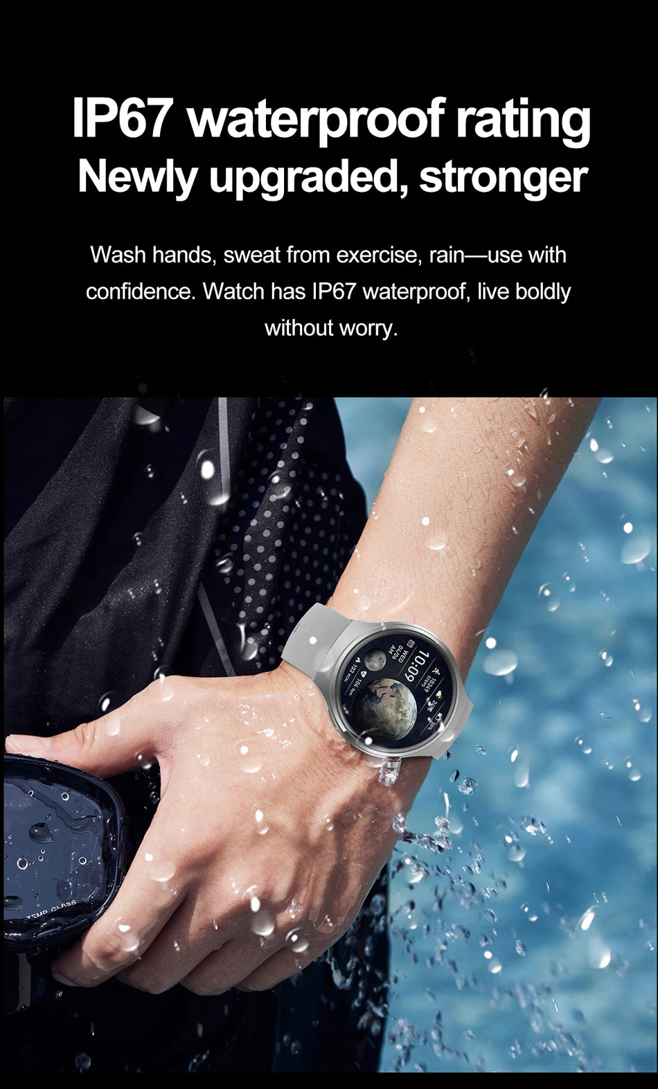 Watch 4 Pro Reloj Inteligente GPS IP68