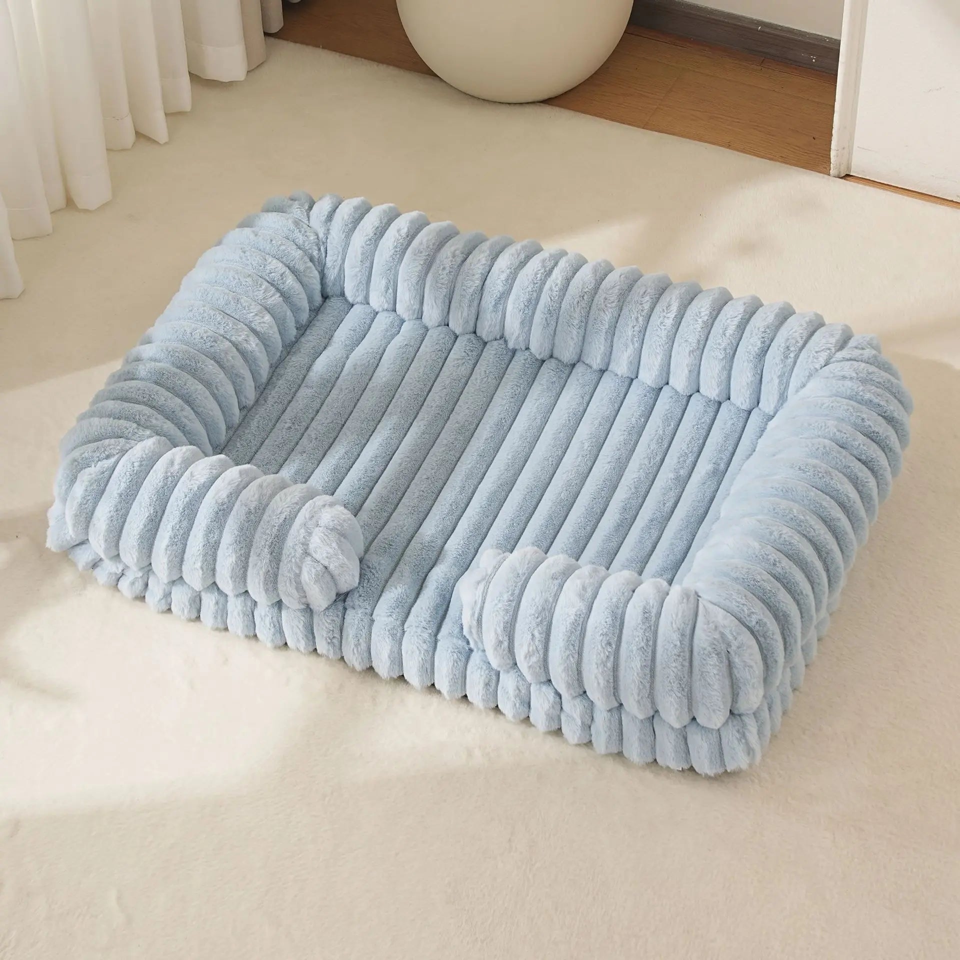 Cama Nido de Invierno para Mascotas — Suave y Cálida