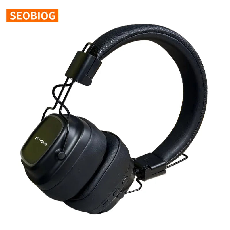 SEOBIOG Auriculares Bluetooth 5.3 Conexión Estable PC