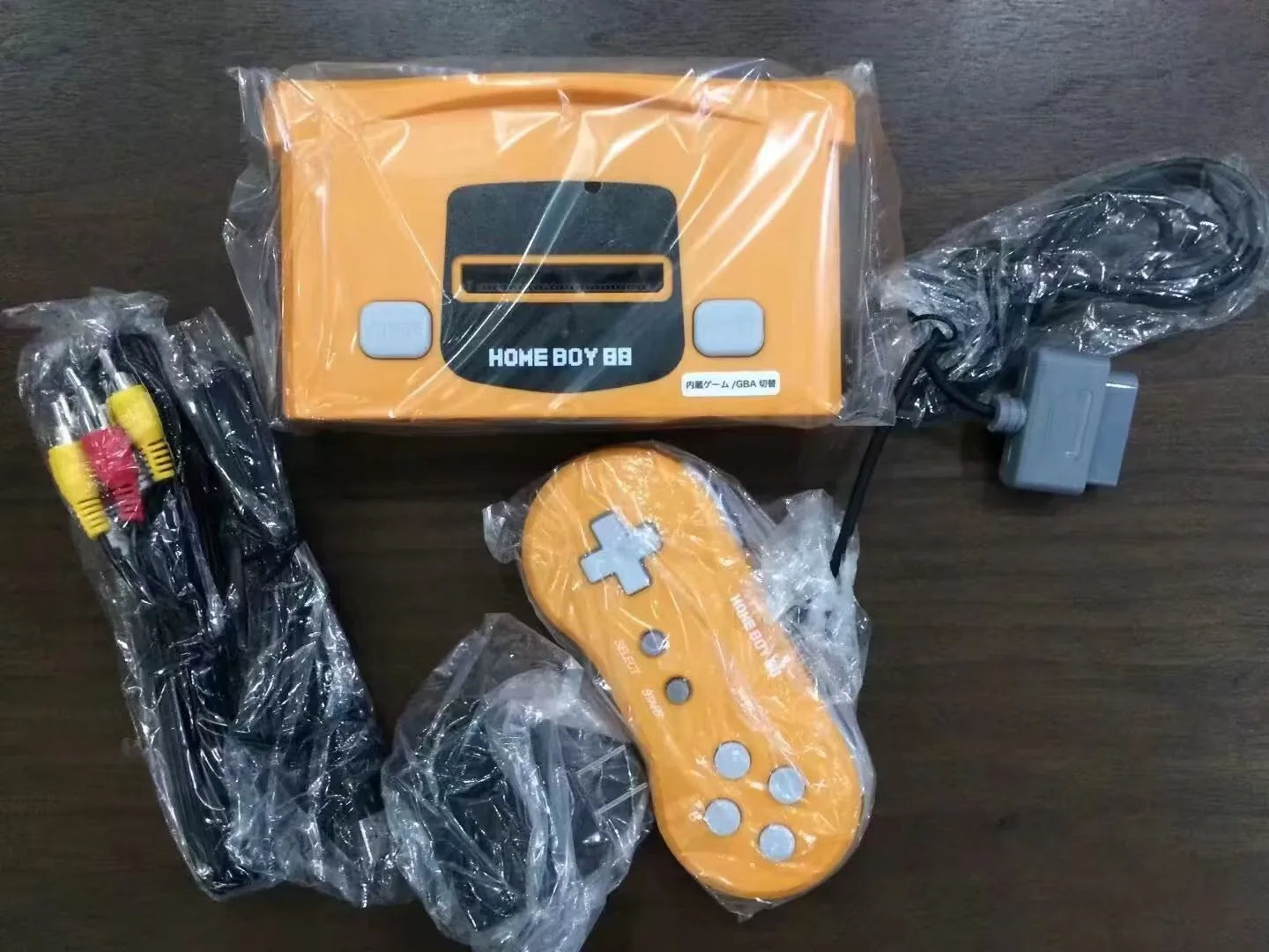 Consola de TV Home Boy 88 GBA HBA-06 naranja Gameboy Advance Compatible con clon de TV consola doméstica para juegos y entretenimiento