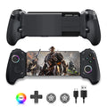 AceGamer Controlador de juegos móvil tipo C para iPhone 15 Series/Android, Gamepad de estiramiento Plug & Play con joysticks de efecto Hall