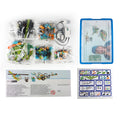Juego de bloques de construcción robóticos de 280 Uds., juguete educativo de construcción STEM con caja organizadora y ladrillos manuales, regalo para niños