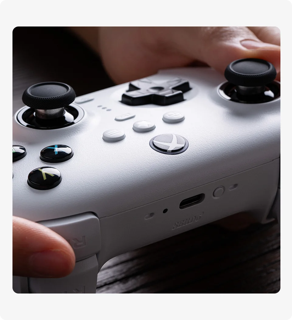 Controlador de juegos 8BitDo Ultimate de 3 modos para Xbox Series X | S, Xbox One Windows y Android Pulsadores de efecto Hall