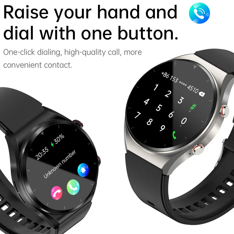 GEJIAN Reloj Inteligente ECG HRV IP67