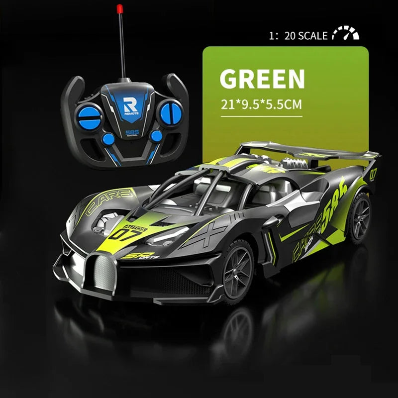 Auto RC de Deriva de Alta Velocidad con Control Remoto para Niños