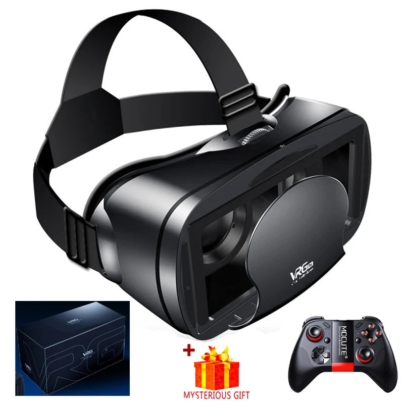Gafas de realidad virtual VRG Pro 3D con lentes para smartphone