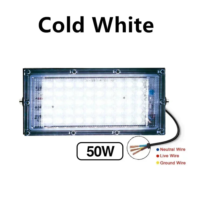Reflector LED 50W 100W IP65 Impermeable para Interior y Exterior