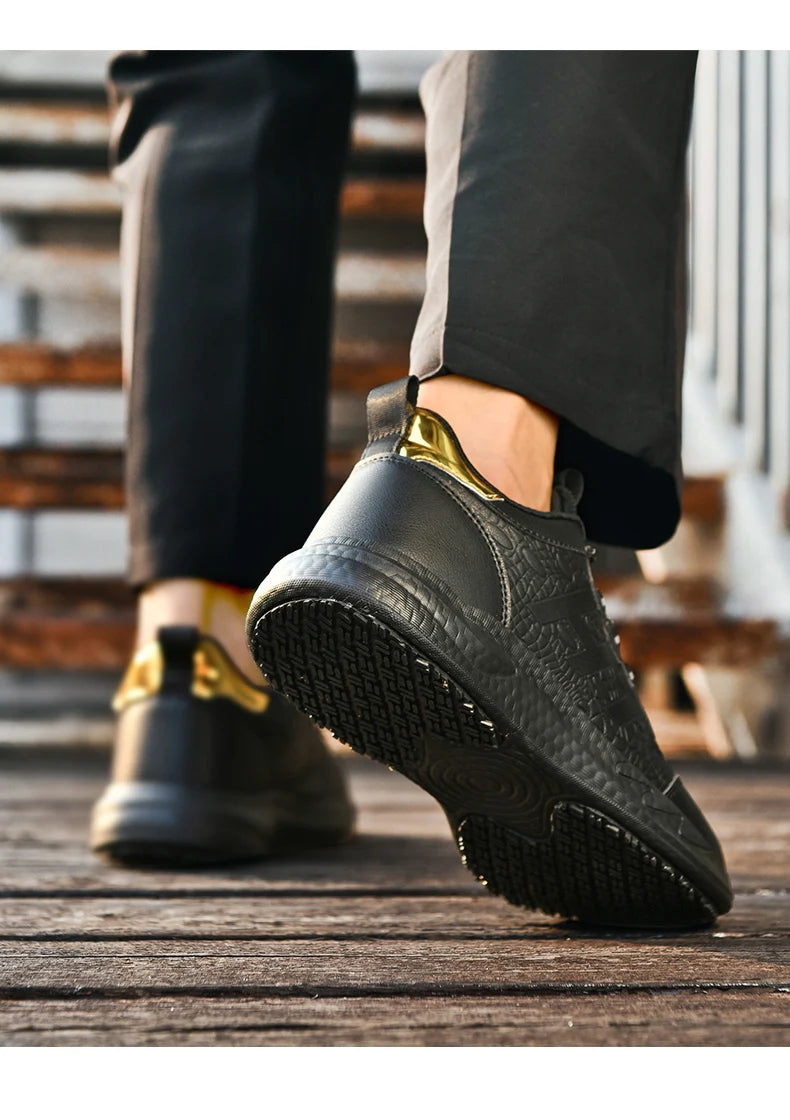 Zapatos de Cocina para Hombre — Antideslizante, Impermeables y Transpirables