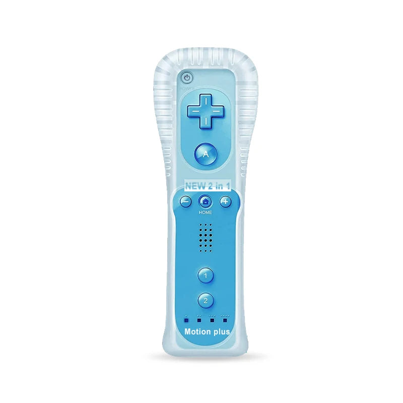 Control Remoto Inalámbrico con Motion Plus para Nintendo Wii y Wii U