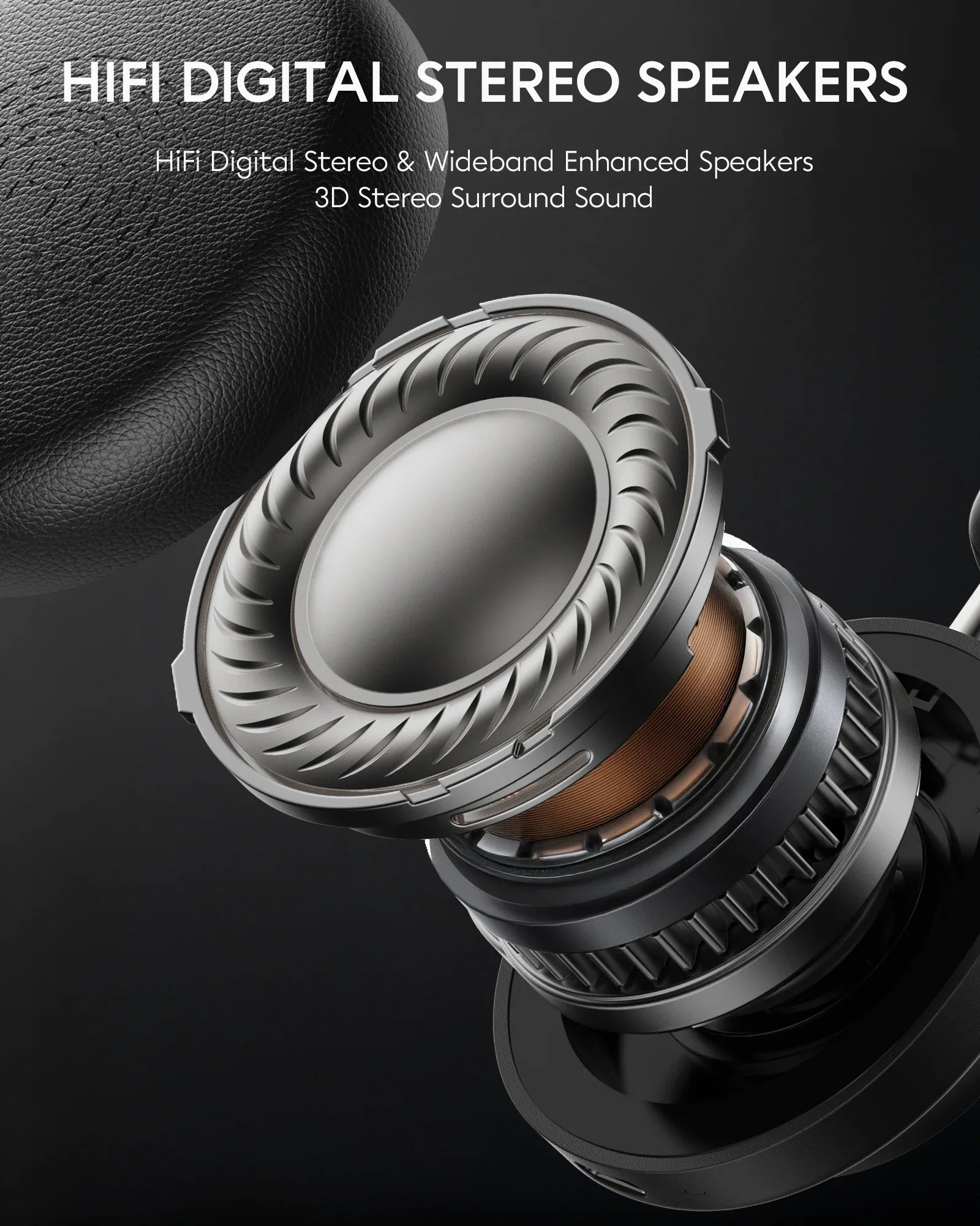 Rownfusny Auriculares Bluetooth USB para Trabajo