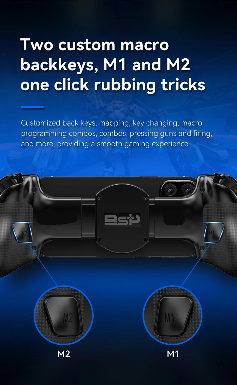 Mando de juegos con Control Bluetooth para Switch PS4, PS3, Xbox, iPhone, IOS, Android, teléfono móvil, PC, controlador inalámbrico para juegos