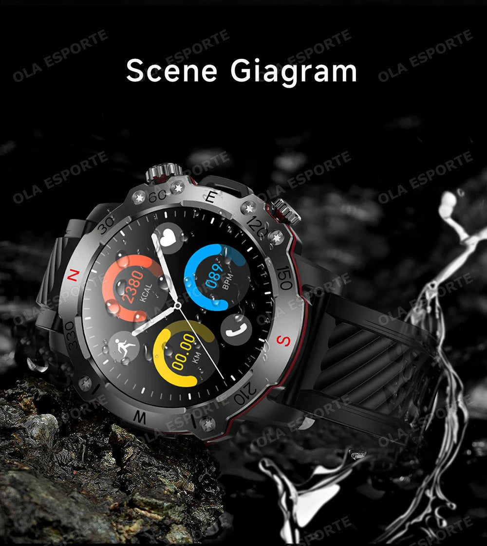 Reloj Inteligente GPS Doble Banda GNSS Militar