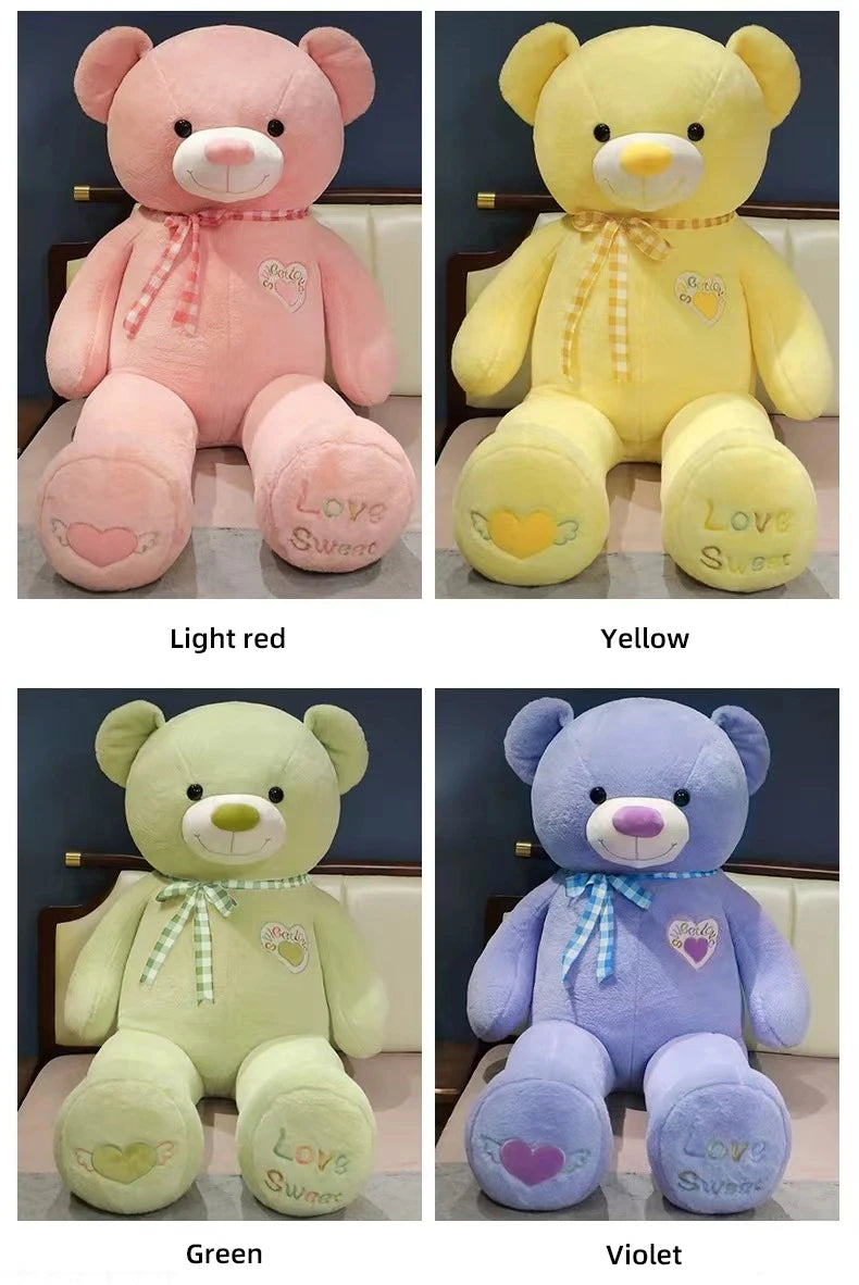 Oso de Peluche Gigante 80/100cm Suave Almohada de Abrazo