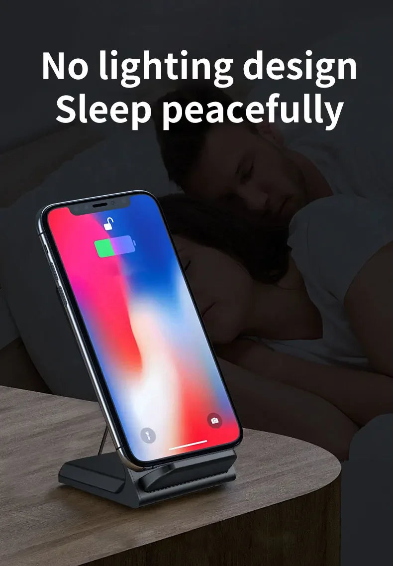 Base de Carga Inalámbrica para Escritorio, Soporte para Teléfono, Compatible con iPhone 17~12, Samsung S25 S24, Xiaomi, Estación de Carga Rápida para Smartphone