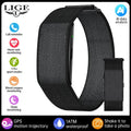 Pulsera inteligente LIGE sin pantalla con GPS y monitor de salud