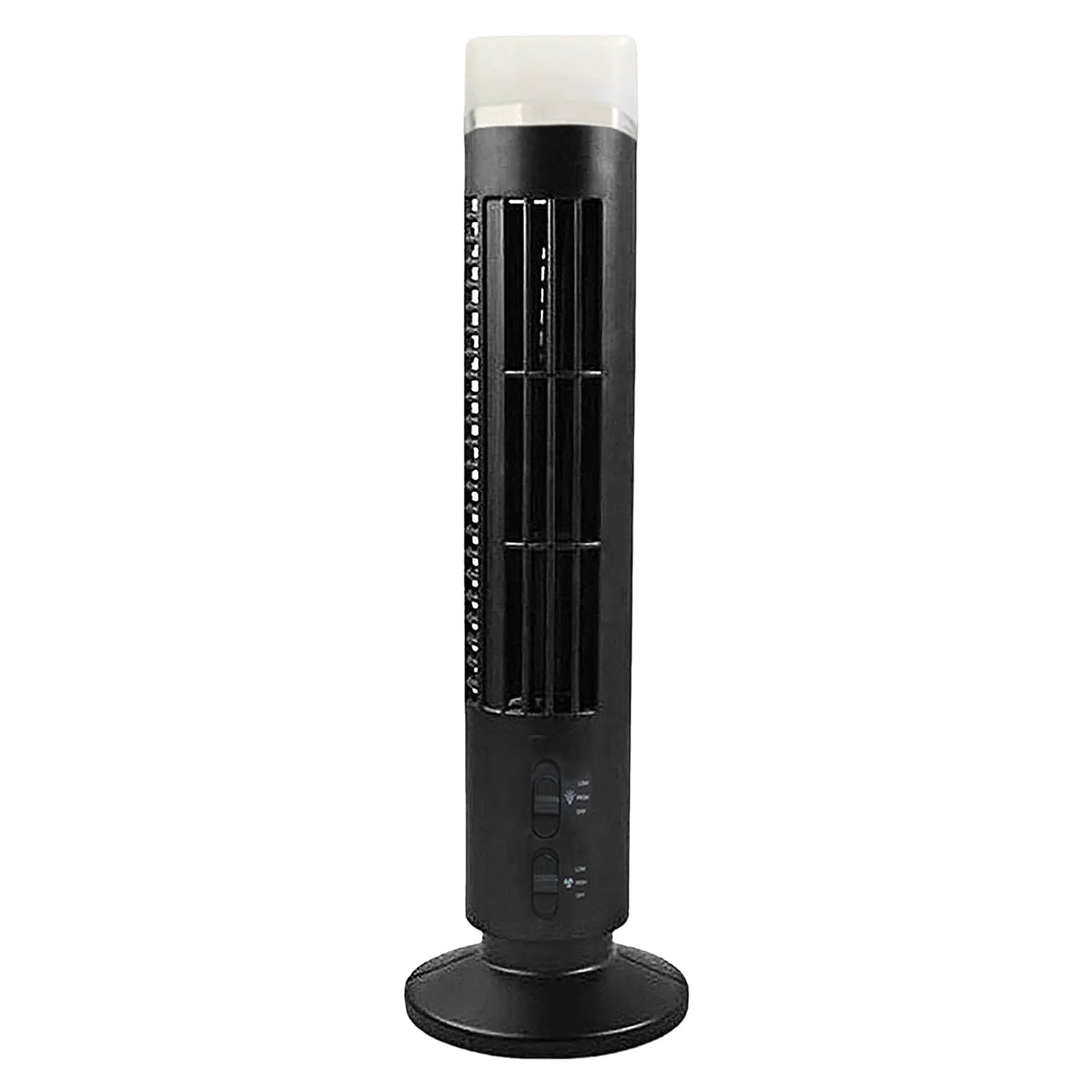 Ventilador de Torre Mini Sin Aspas con Luz y Alimentación USB