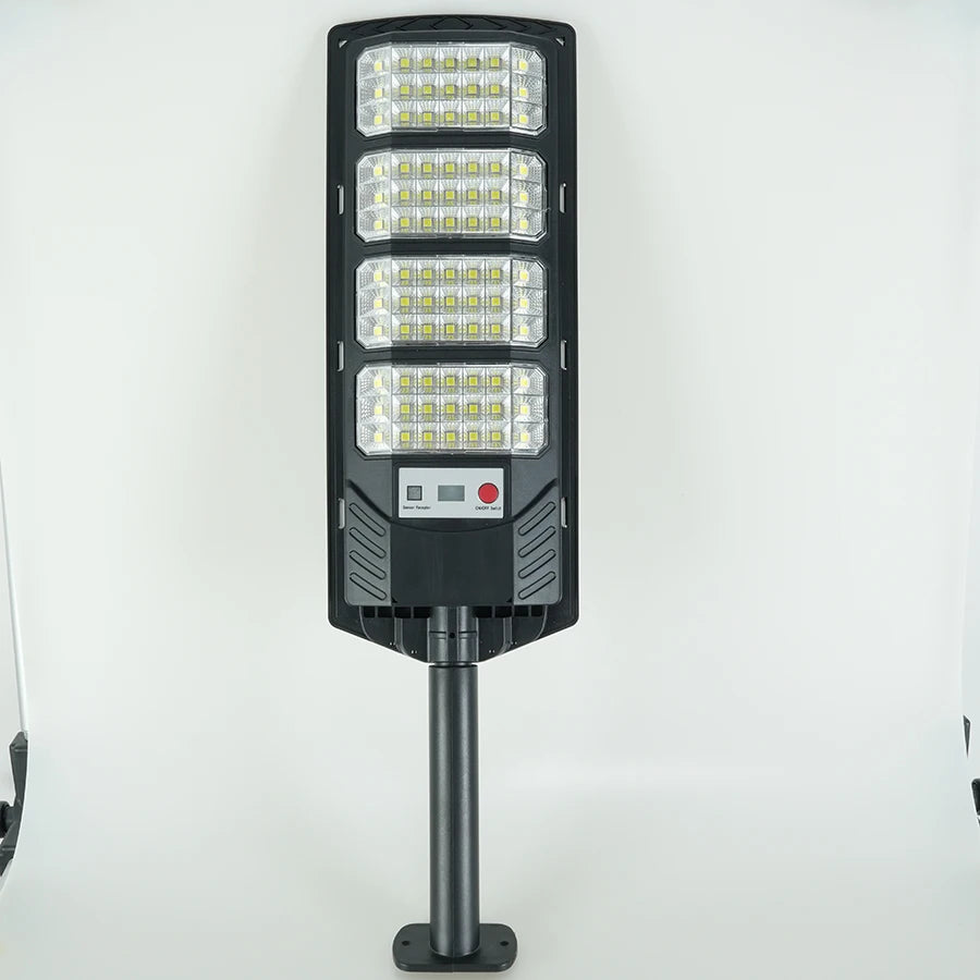 Lámpara Solar LED Exterior Súper Brillante con Sensor de Movimiento IP67