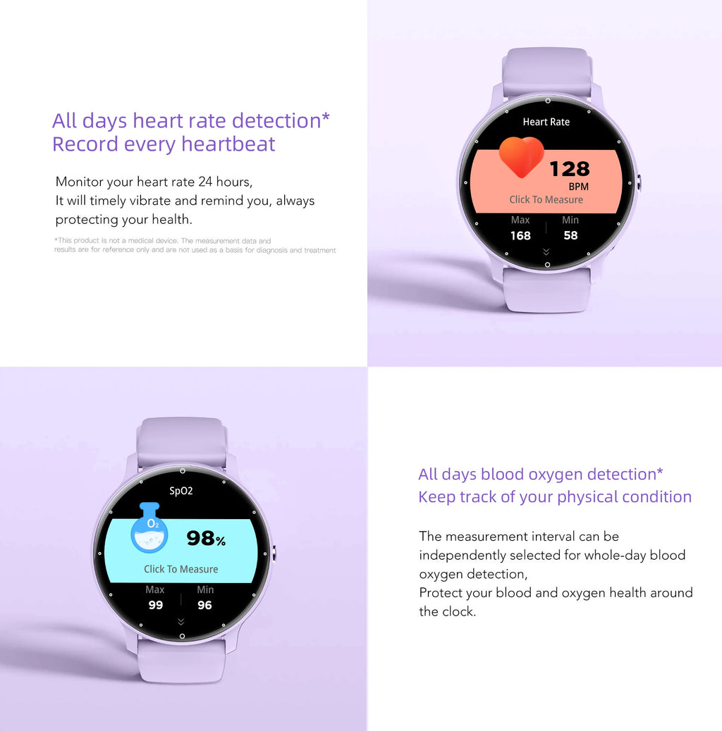 LIGE Reloj Inteligente Táctil IP68 Bluetooth