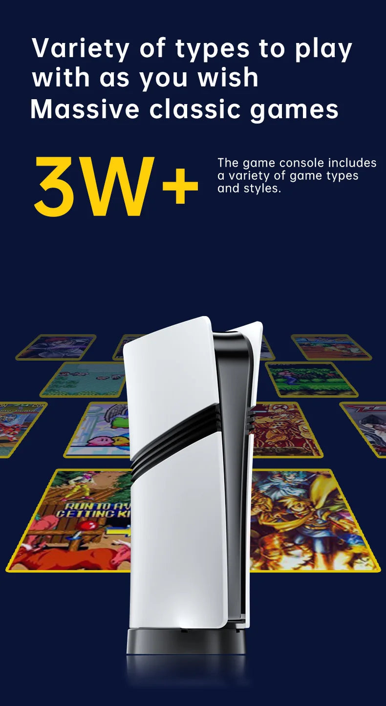 Nueva consola RS5 Pro Home TV Juegos Mini Consola NES Classic Retro PS Juegos de dos jugadores Kumite Juegos de cumpleaños Regalos de ocio Entretenimiento Juegos familiares