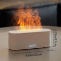 Nueva llama humidificador de aire difusor de Aroma 160mL hogar ultrasónico máquina de niebla nebulizador aceite esencial simulación llama lámpara Difusor
