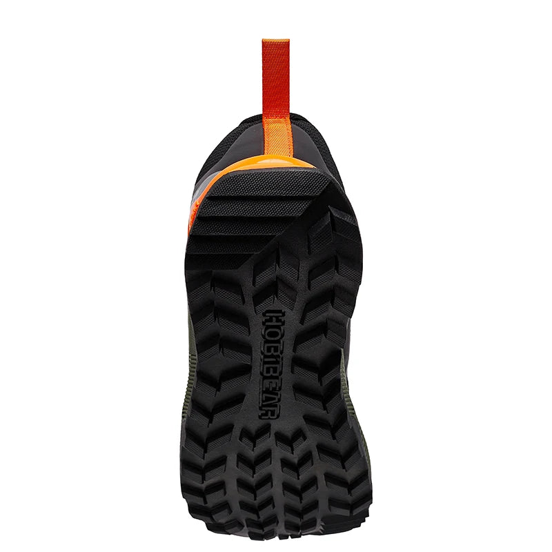 HOBIBEAR Zapatillas de senderismo unisex con cordones Zapatos para caminar Viajes al aire libre Zapatillas de deporte de cuero artificial