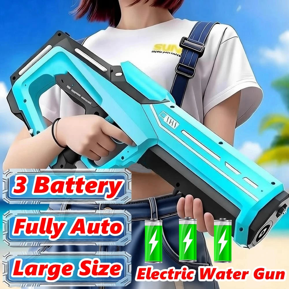 Pistola de Agua Eléctrica para Niños y Adultos - Verano