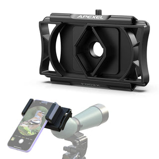 Adaptador Universal 360° para Teléfono en Telescopio APEXEL