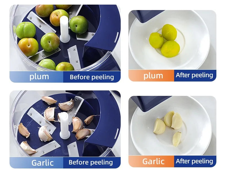 Pelador de Frutas Eléctrico Recargable